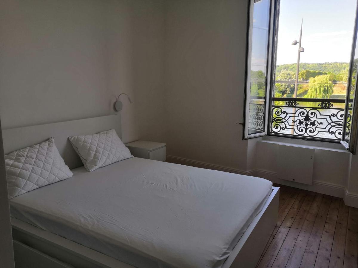 Grand 2P Terrasse Bord De Seine Apartment Mantes-la-Jolie Exterior photo